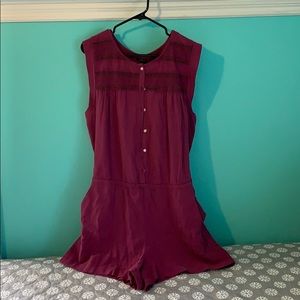 Loft Romper Sz XL
